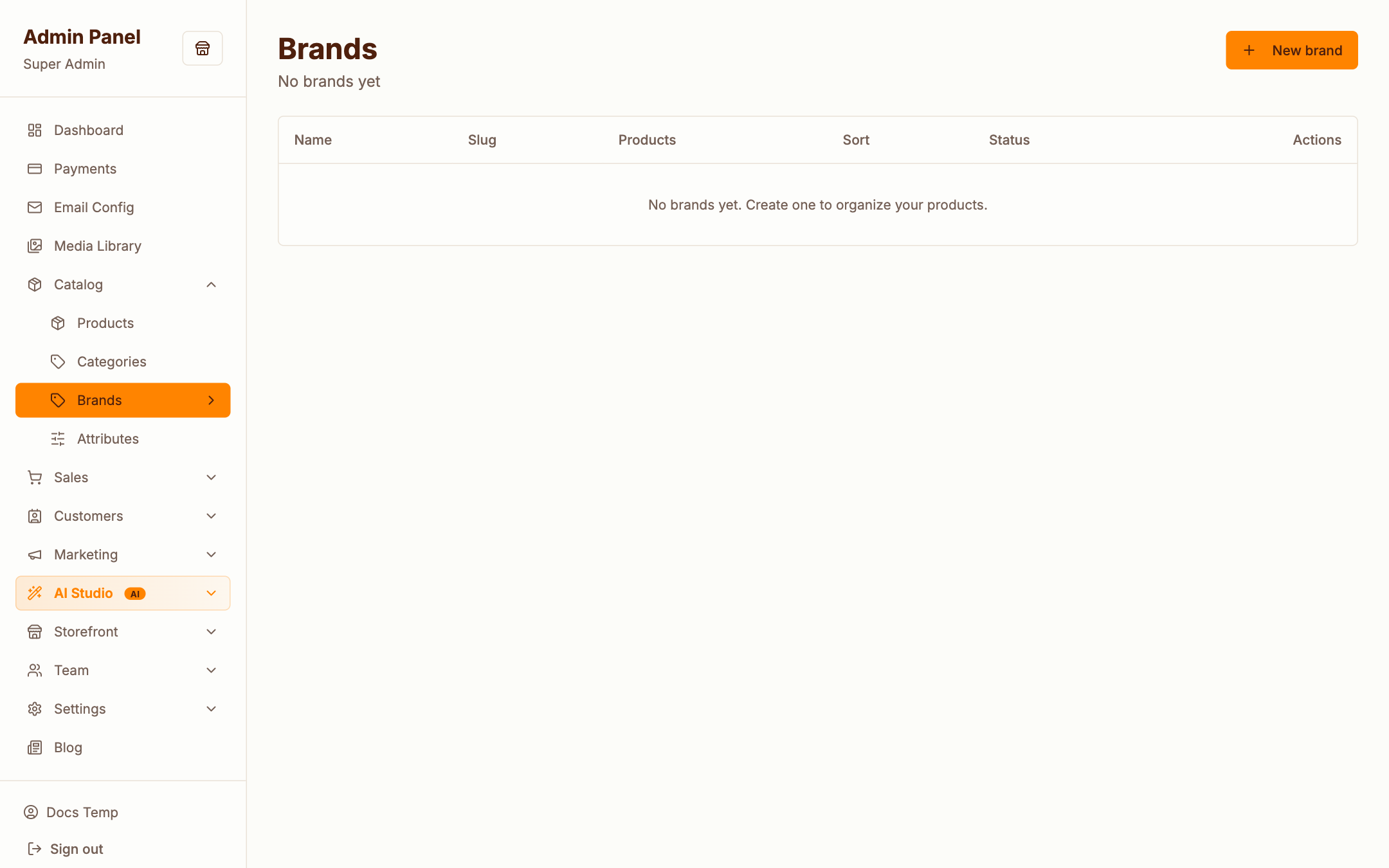 Brands