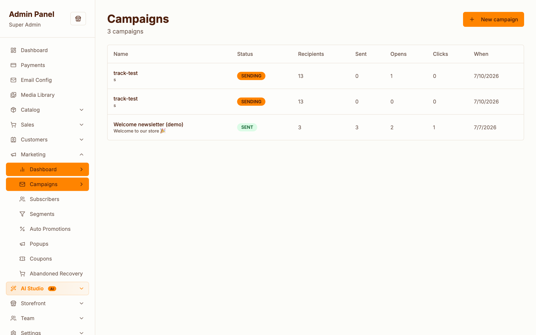 Campaigns